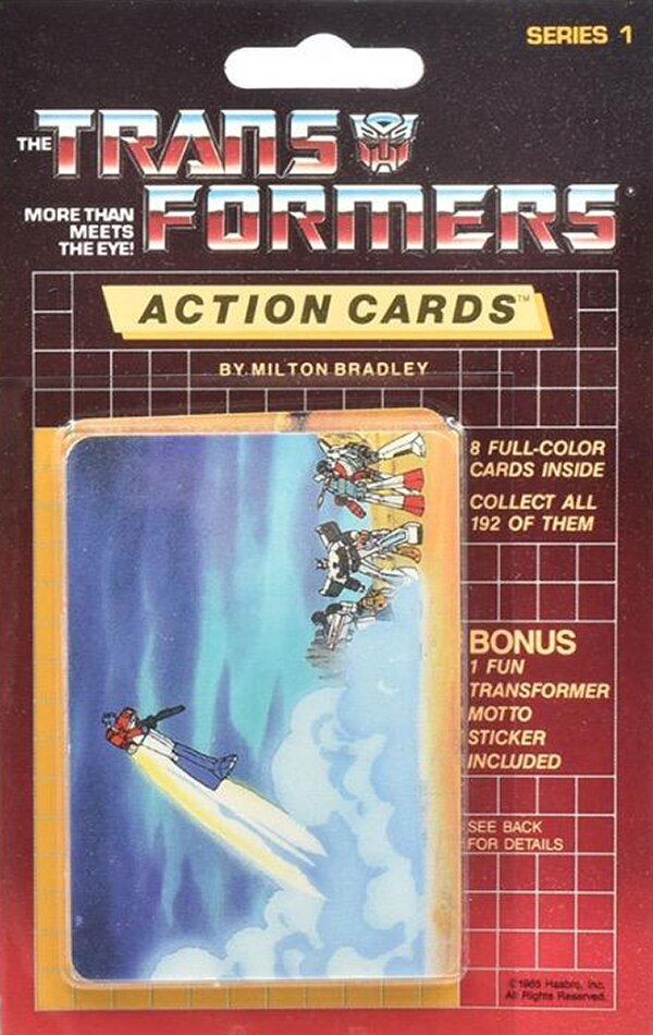 Daily Prime   Optimus Prime Rocket Pack Action Card 133  (3 of 3)